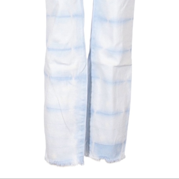 DL1961 Farrow Crop High Rise Skyway Tie Dye Instasculpt Skinny Jeans Size 26 - Picture 7 of 15